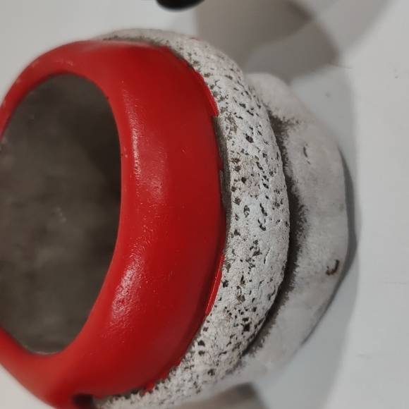 4 small holiday planters for succulents, Frosty and friends. - Picture 8 of 9